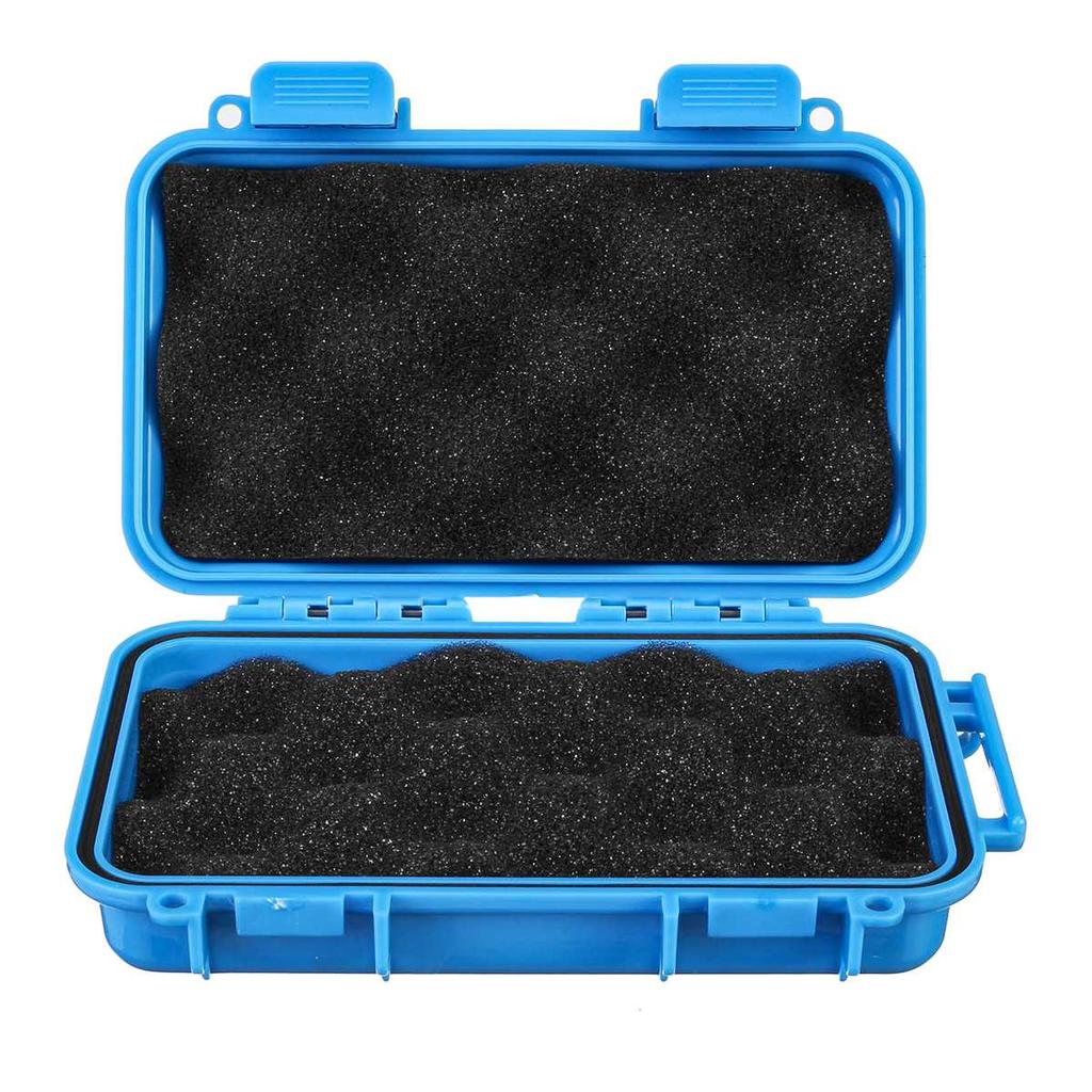 4 Farben Outdoor Stoßfeste Wasserdichte Box Überlebens Luftdichte Hülle Halter Aufbewahrung Streichholz Werkzeug Kopfhörerhülle Reise Versiegelter Behälter