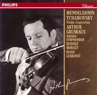 

CD GRUMIAUX ARTHUR Mendelssohn Tchaikovsky Violin Co PHCP9623 1998 Japan ObiClassical Used