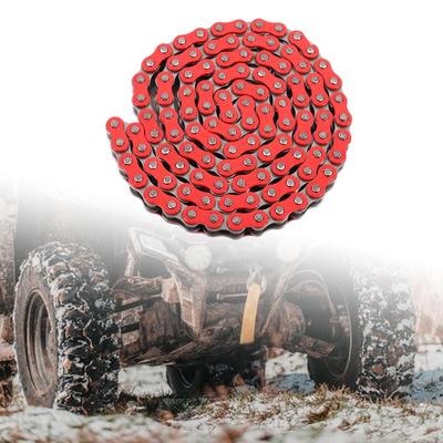 428H Motorcycle Drive Chain 110 Links Motorbike Replacement for Dirt Bike