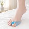 2PCS Gel Toe Separator, Hallux Valgus Correction And Overlapping Toe Corrector, Ultra-Thin Comfortable Separator for Day And Night Use