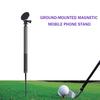 Golfballkopf Handy Magnetischer Ständer Outdoor Angeln Einsteck-Fotografie Selfie-Stick Handwerkzeuge Zubehör