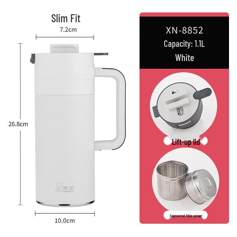 Heenoor 1.1L Stainless Steel Insulated Pot