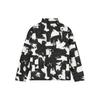 FILA X Études Collaboration All-Over Print Zipper Stand Collar Long Sleeve Down Jacket Men outerwear F11M346901F-ZA
