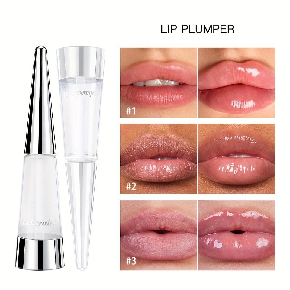 Lakerain Lip Plumper Gloss Oil with Instant Plumping and High-Shine Finish