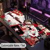 Custom Text Big Mousepad, Extended Desk Pad For Laptop Work GameBetty Boop