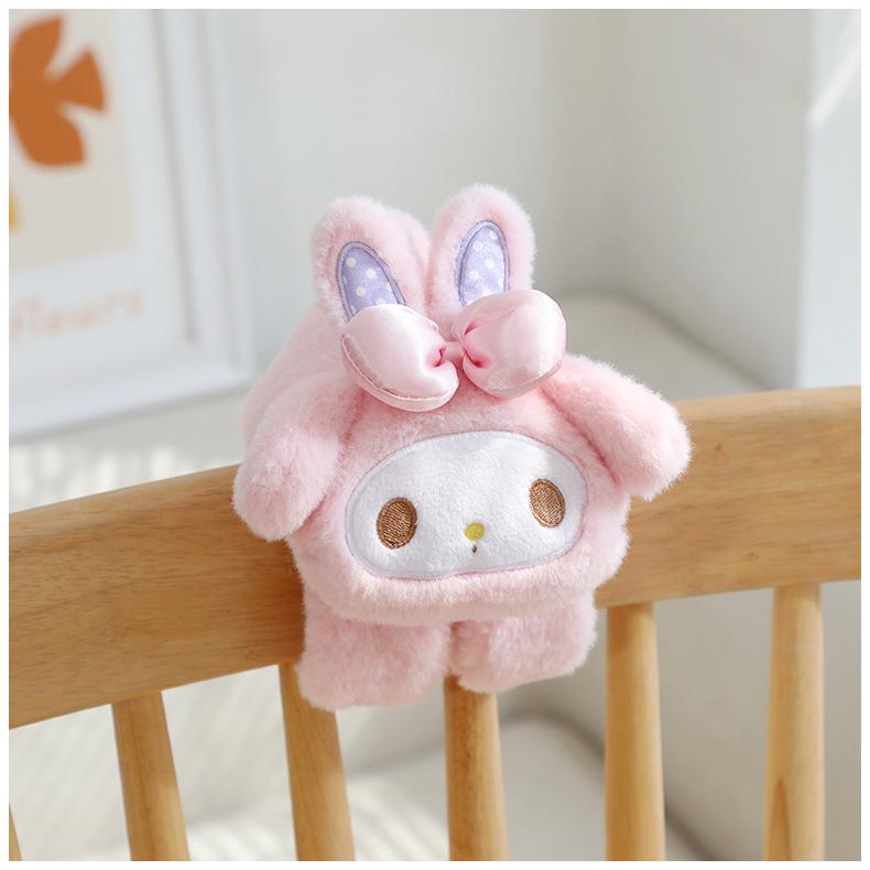 Adorable Japanese Style Cartoon Slap Bracelet & Plush Doll Curtain Holder 