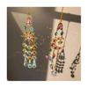 Window Prisms Rainbow Wind Chimes Sun Moon Hanging Light Catcher Garden Craft Decor Tools Creative Fashion New Crystal Pendant