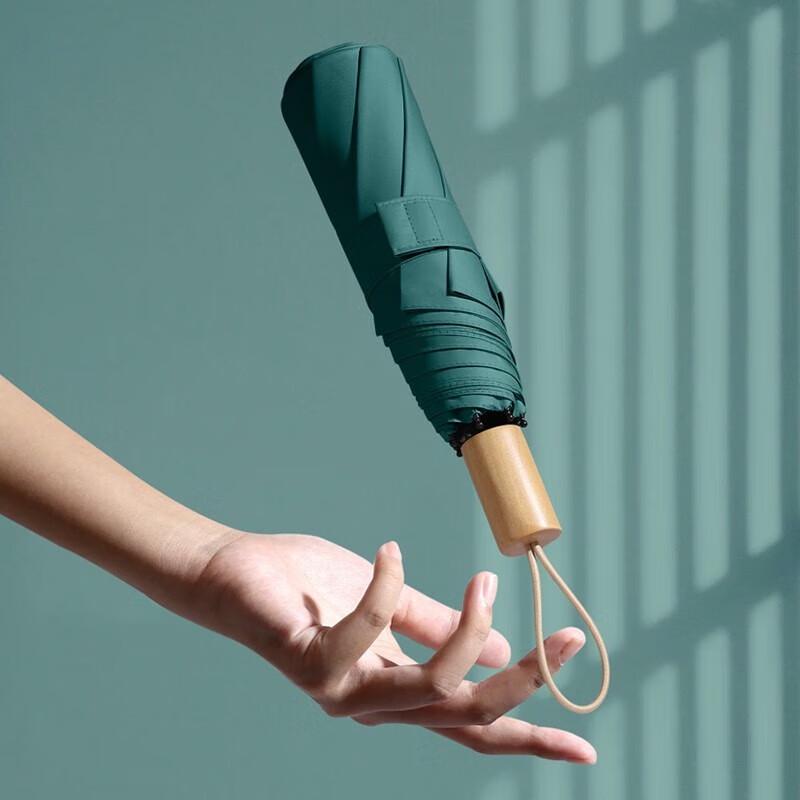 MAYDU UV Protection Folding Dual-Use Umbrella