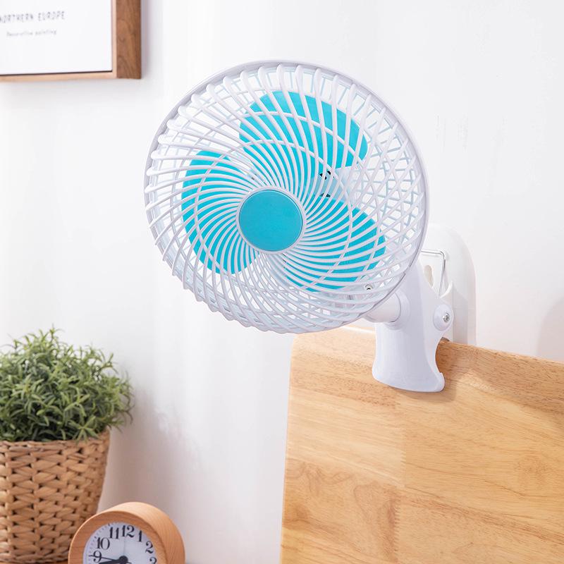 Silent Mini Desktop & Wall-Mount Clip Fan for Dorms