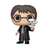 Funko Harry Potter 0 Harry Vinyl Collector Figure with Hedwig Gift Idea Official Product Kids and Adult Toys Fantasy Fan Model Figure Pop! & Buddy -