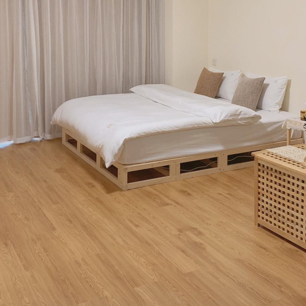 

1 шт. 91x15см Обои для пола с текстурой дерева Утолщенная водонепроницаемая наклейка на пол Домашний декор 8