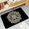 Tappetino con simbolo pattern vichingo stampato antiscivolo assorbente per pavimento di bagno corridoio decorazione camera da letto casa piccolo tappeto