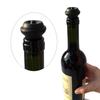 Pumping Wine Stopper Stainless Steel Wine Saver with 2 Bottle Stoppers Wine Fresh Keeping 14 Days KC0818-2