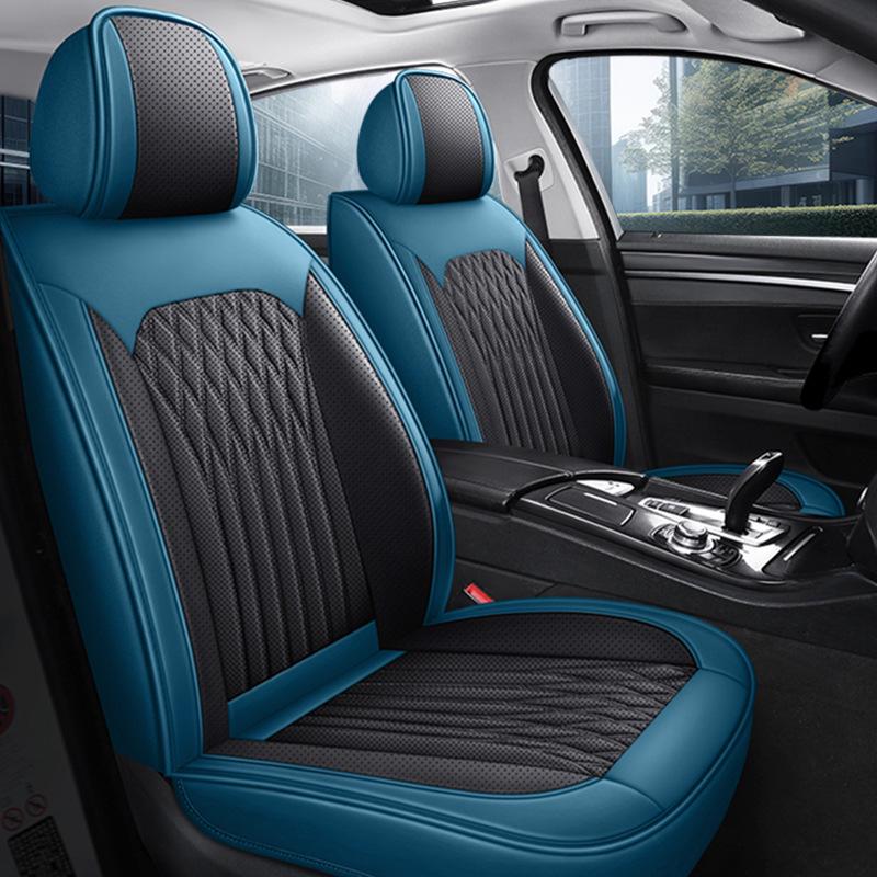 Universal Nappa Leather Car Seat Cushion No. 17 – Full Wrap, Full Leather Sports Seat Cover