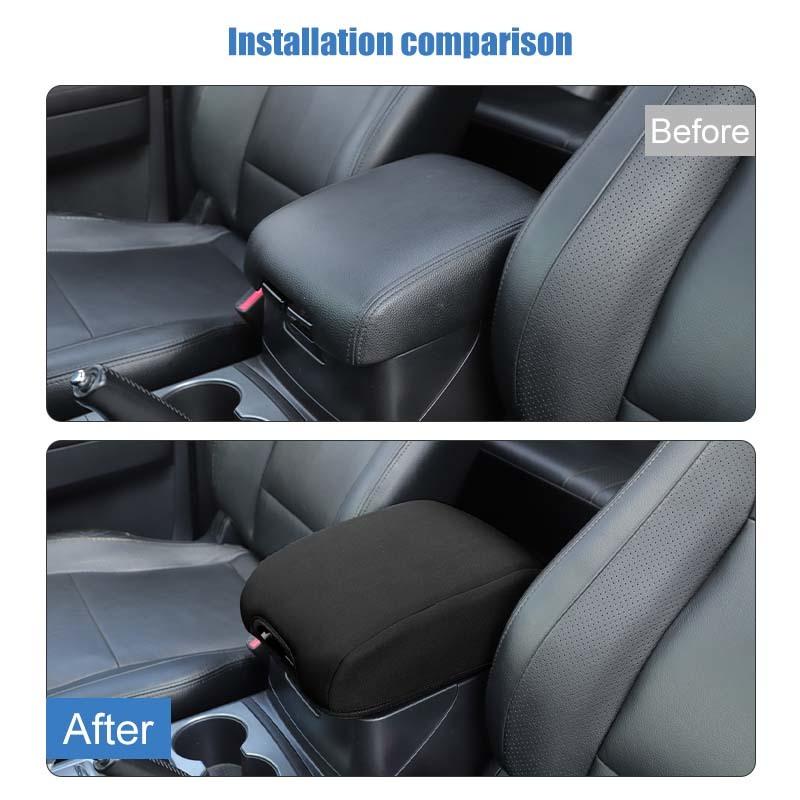 Armrest Protective Cover Anti-Scratch Pad Cover For  Mitsubishi PAJERO 2007-2021 Car Interior Accessories