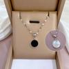 Simple Star Butterfly Zircon Pendant Tassel Necklace Stainless Steel Geometric Choker Jewelry Party Gifts For Women Girls