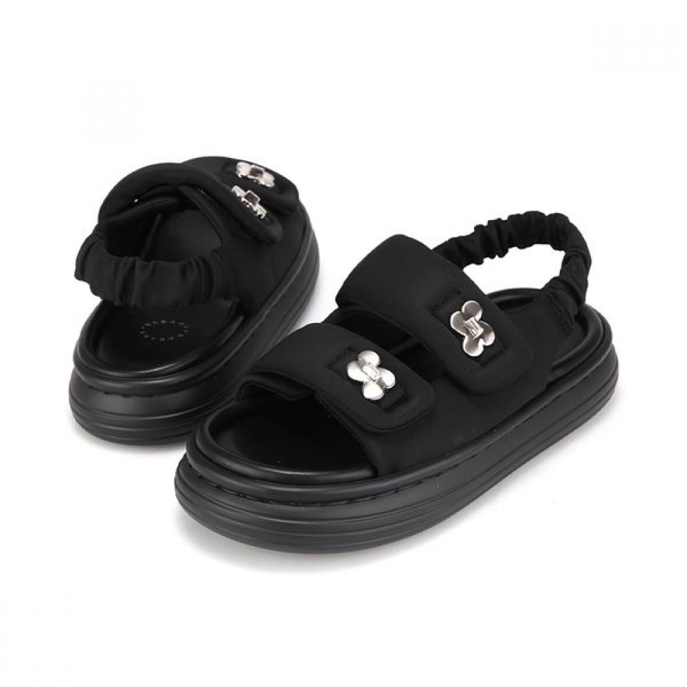 BARBARA Women Bumper Shape Mold Padding Cushion Sandals 3 Colors Bbj363