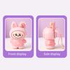Cute Character Portable Bladeless Neck-Hanging Fan Cartoon Capybara Small Fan Outdoor Usb Charging Fan Students Summer Gifts