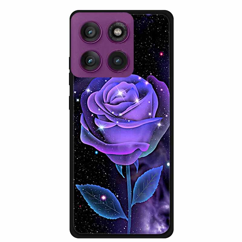 For Motorola Edge 60 Pro 5G Case Edge60 Pro Phone Case Tiger Black Silicone Soft Back Cover For Motorola Edge 60 Pro Case Coque