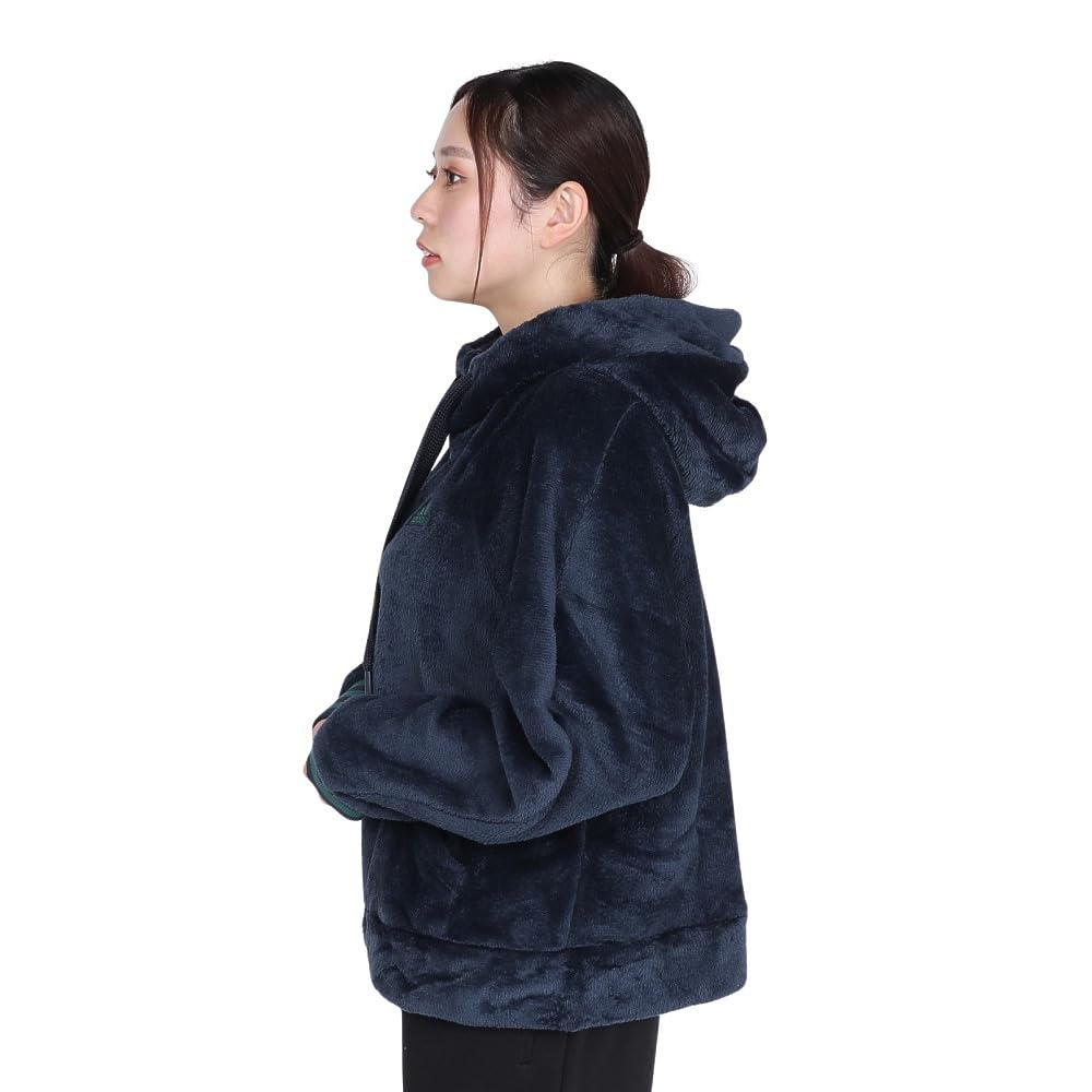 Adidas BYD3 Shaggy Boa Sweatshirt Aurora Ink Size Full-Zip Hoodie, Women's (JG8167), J/L