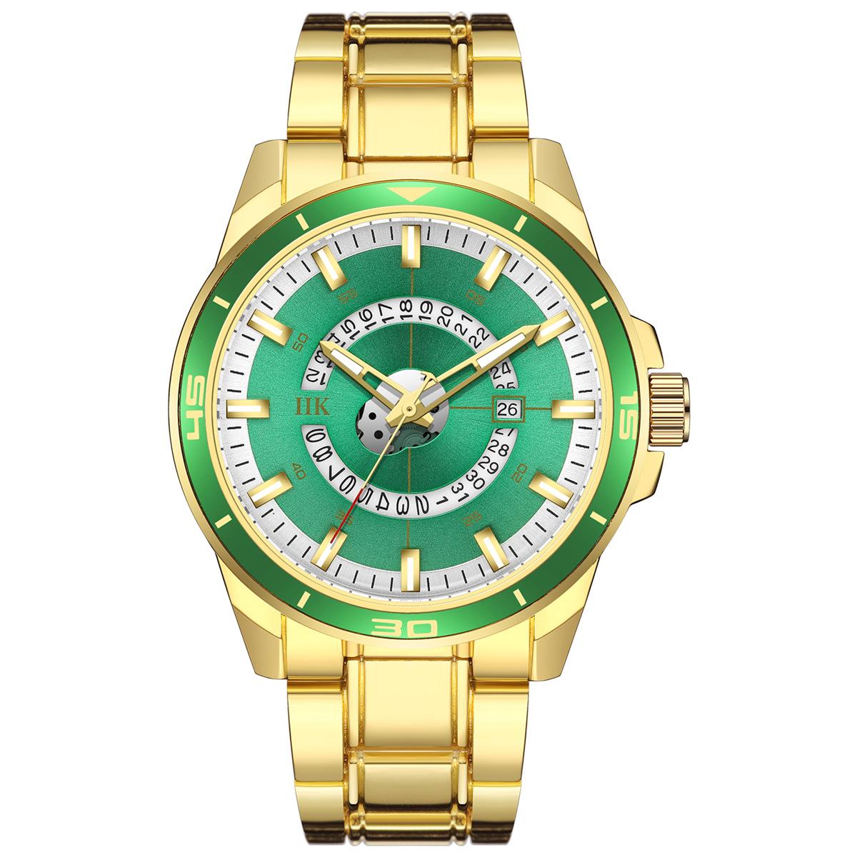 

UTHAI CQ423 Fashionable and casual Men watch with large dialluminous calendarquartz watchcool clock giftwatches for man