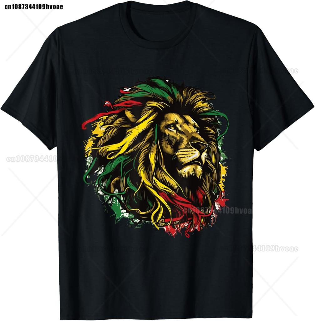 Rasta Reggae One Love Jamaica Retro Vintage Sport Jamaican Flag T Shirts Graphic Cotton Streetwear Short Sleeve Birthday Gifts