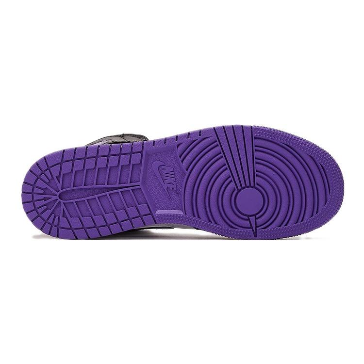 (GS) Air Jordan 1 Mid 'Dark Iris' Kids' 554725-095