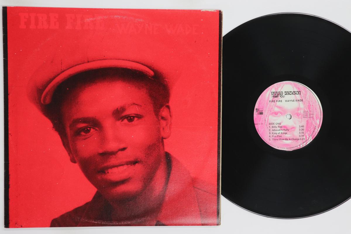 

LP Record WAYNE WADE Fire Fire NONE VIVIAN JACKSON 1979 Jamaica Reggae Ska Dub Used