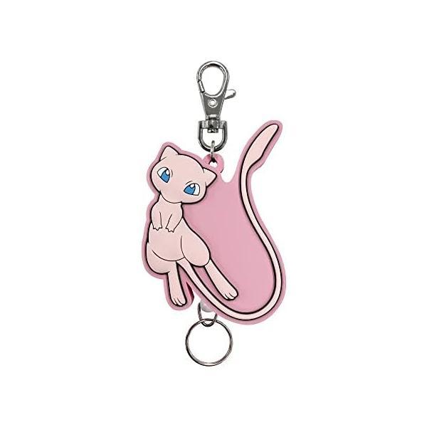 Pokemon Mew Rubber Reel Keychain New