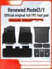 Tesla Model 3 & Y Full Coverage TPE Floor Mats by YL