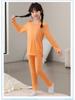 Girls' Modal Long Johns Set - Spring, Autumn & Winter 2025 Collection for Girls
