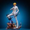 26cmAnime One Piece Character Collection Luffy Zoro Sanji Nami Ace Resin Model Statue Collection Toy Gift Ornaments