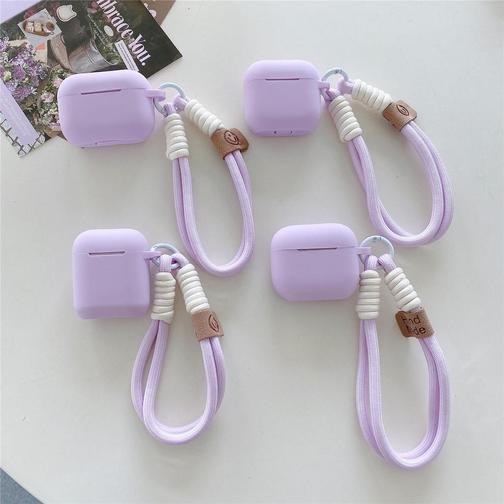 Hand Rope for Apple AirPods 1 Generation Bluetooth Headset Protective Case Pro1 Headphone Case 1st Generation Silicone Soft Case