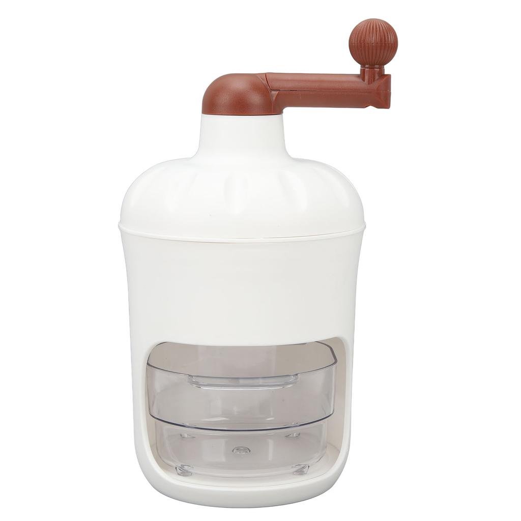 Hand Crank Ice Crusher Manual Shaved Ice Maker Machine Ice Shaver Snow Cone Machine