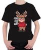 JINGLE ALL THE WAY Funny Reindeer Christmas Sarcastic Retro Unisex Children