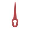 100pcs Nylon Material Plastic Trimmer Blades Replacement Trimmer Blades  Garden Lawn Mowing
