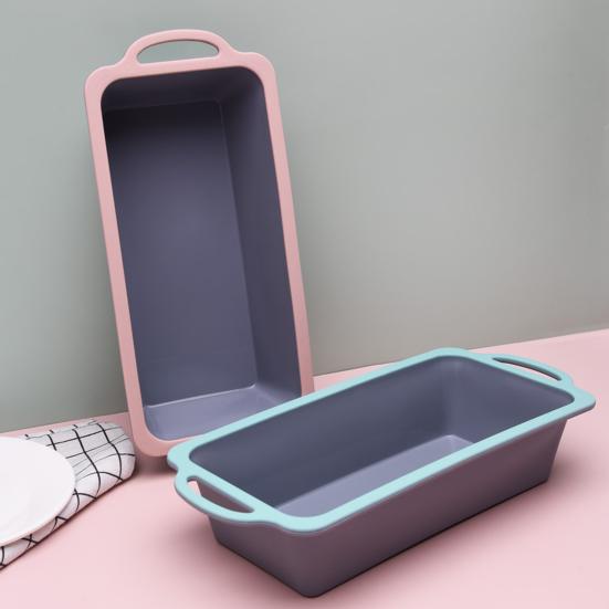 Silikon-Muffinform mit Griff, antihaftbeschichtet, lebensmittelecht, hochtemperaturbeständige Backform, Küchenzubehör