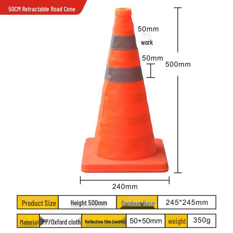 EVA Foam Reflective Traffic Safety Cone