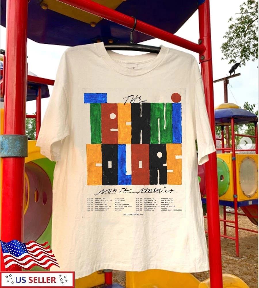 The Technicolors North America Tour 2026 Natural shirt Unisex S-5XL S