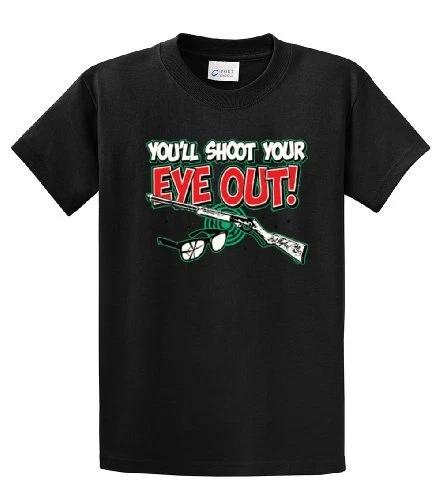 

Christmas Classic T-Shirt You ll Shoot Your Eye Out Santa Claus Movie Xmas M