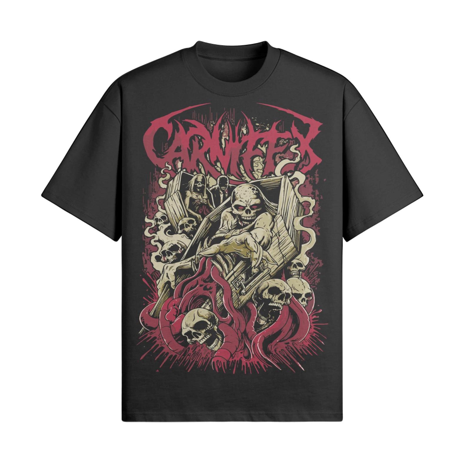 CARNIFEX T-Shirt 425 GSM | Unisex Premium Heavyweight Oversized 100% Cotton XL