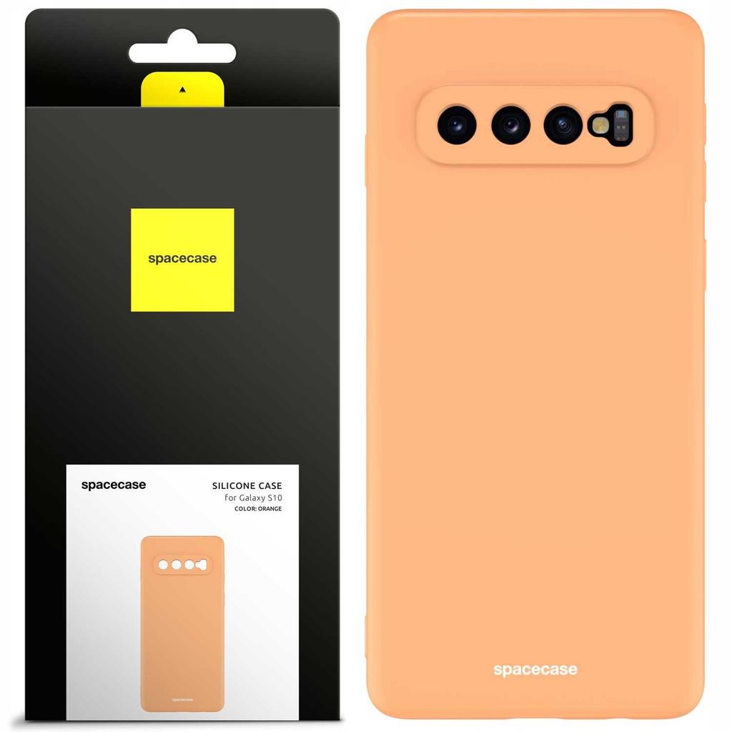 Sc Silicone Case Galaxy S10 Orange