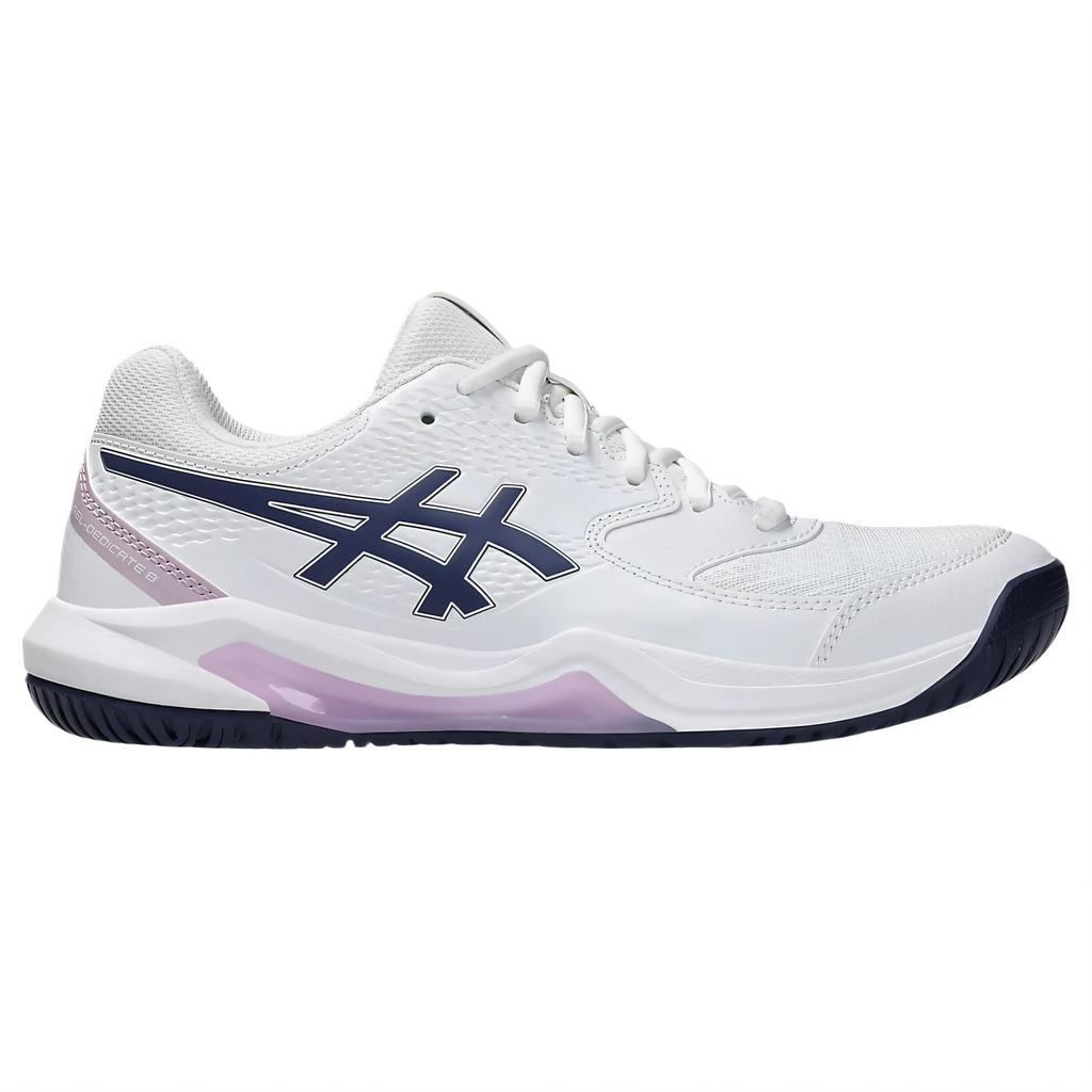 ASICS Gel-Dedicate 8 White Indigo Fog (Womens) Women Sneakers 1042A237-104