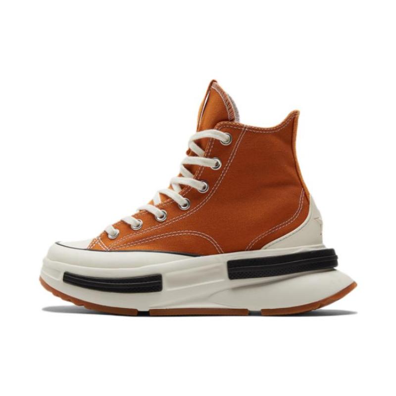 Converse Run Star Legacy Cx Trendy Vintage Platform Orange Sandwich High Top Canvas Shoes Unisex Kumquat Colour