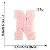 Diy Patch Sticker Letter Towel Embroidery Cloth Sticker Multi-Color Cloth Label Clothing Accessories Badge Embroidery Sticker