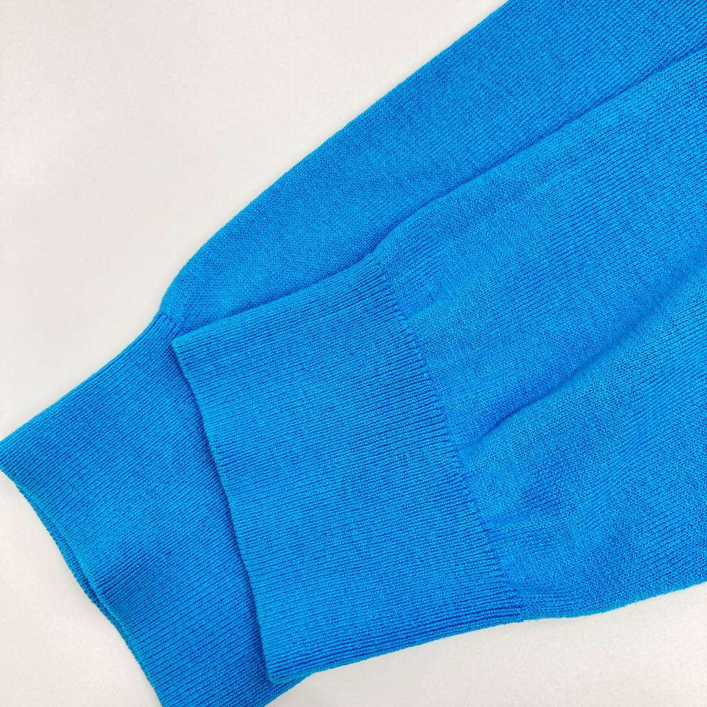 ENFOLD Excellent Condition 24Stainless Steel Silk Cotton Pullover Tops 38 blueUsed