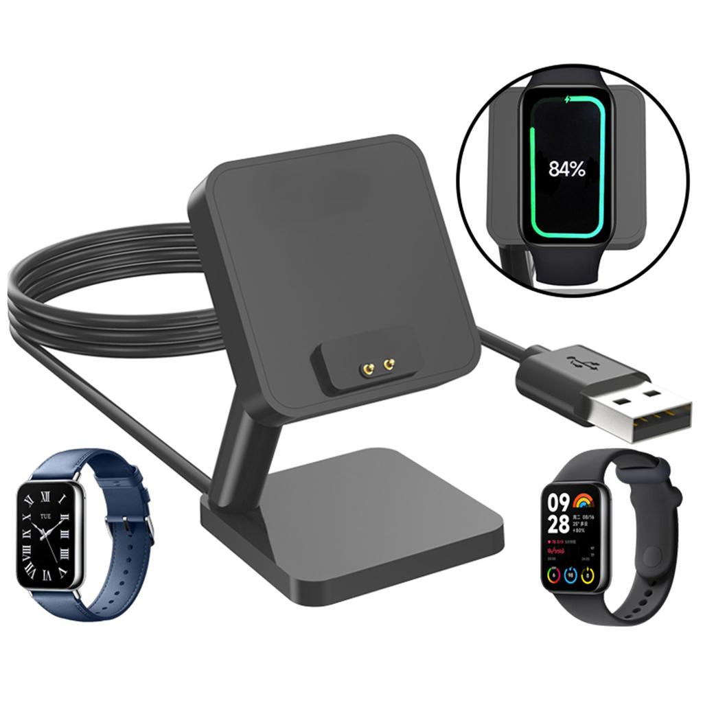 Magnetic Watch USB Fast Charging Cable Data Holder Station Power Charger Adapter Dock Bracket Suitable for MiBand 8 Pro