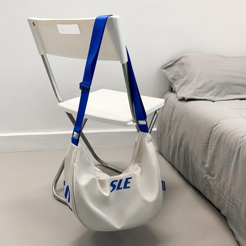 Crossbody Bag Men'S Japanese Students Diagonal Span Simple Large-Capacity Backpack Casual Shoulder Bag Women