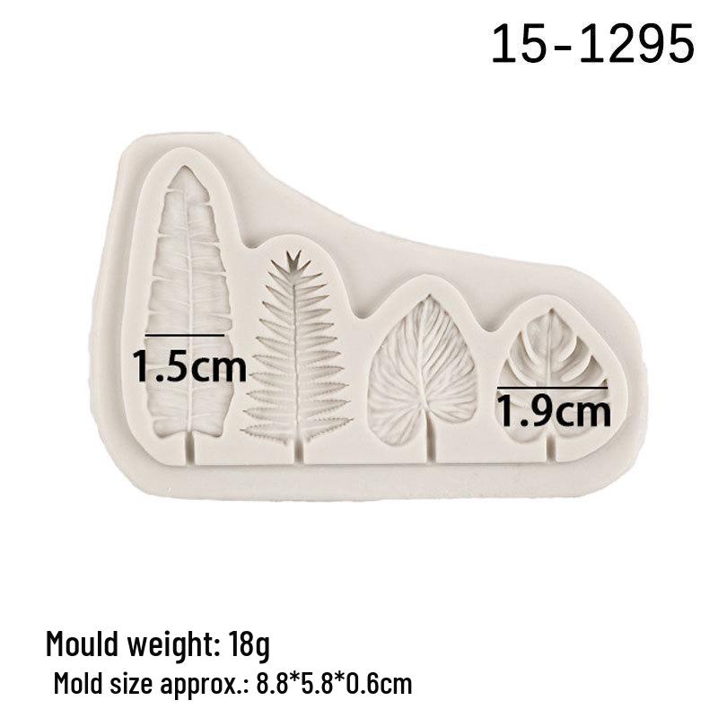 

Tropical Leaf Silicone Mold for Cake and Fondant Decoration