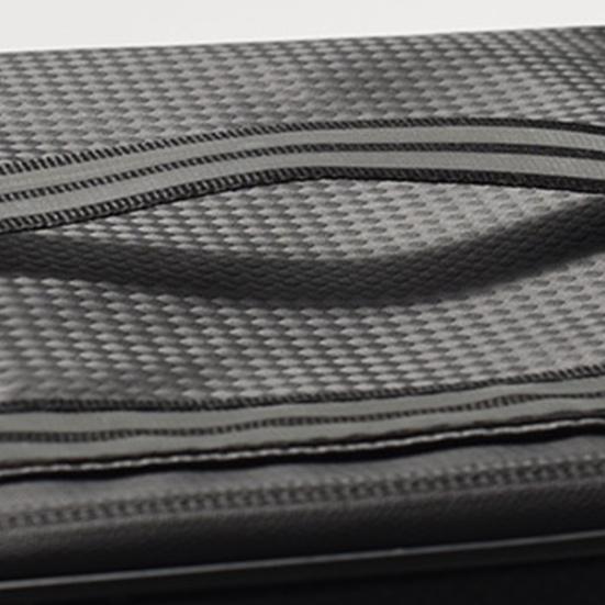 12L/15L Portable Rear Seat Bag Reflective Faux Leather Lengthen Tie Belt Bike Trunk